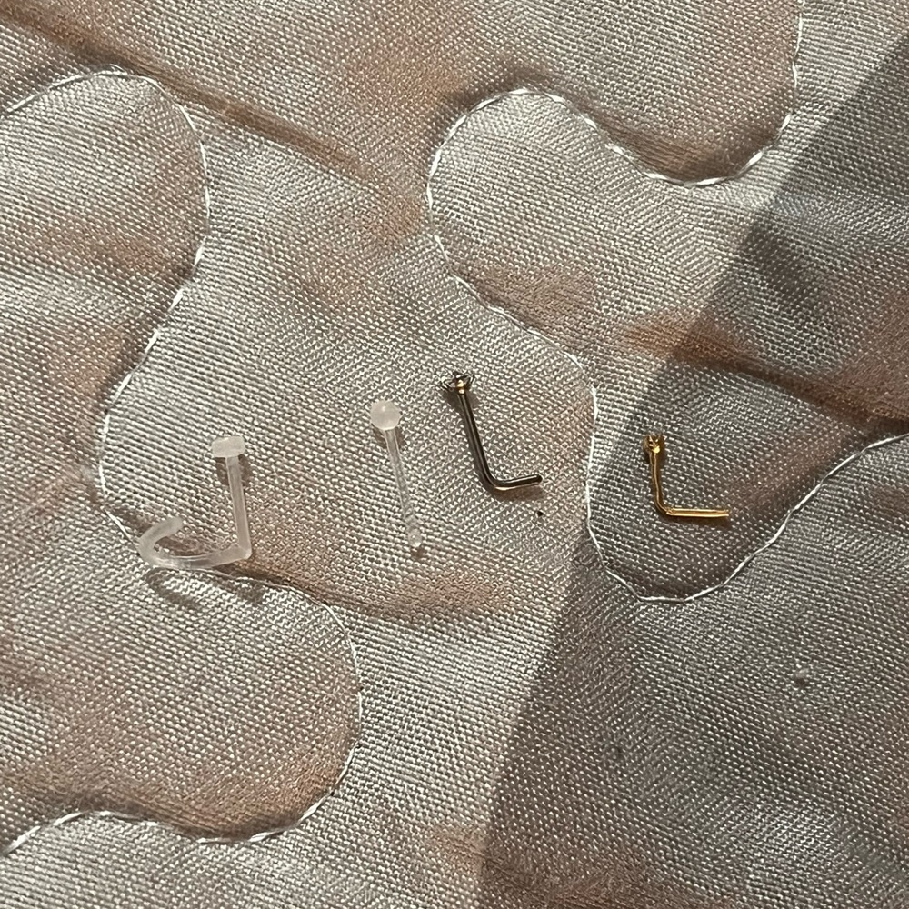 4 new nose rings